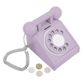 Imagine That Wooden Rotary Telephone, Lavender