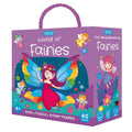Sassi 3D Puzzle and Book Set - Learn Fairies, 40 pcs