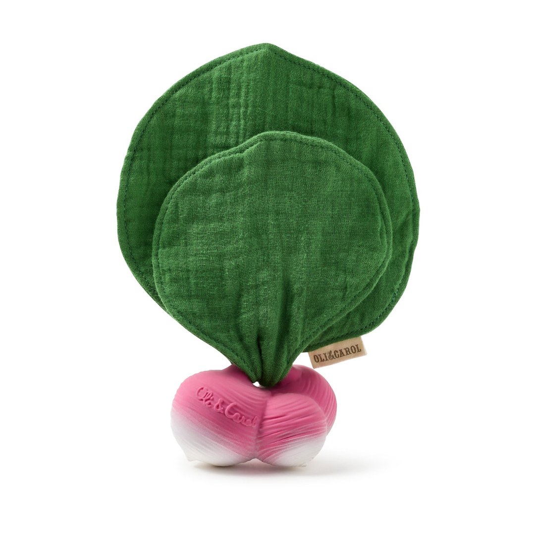 Oli & Carol Ramona the Radish Mini Doudou-Teether