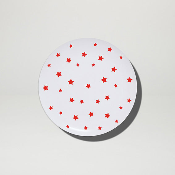 Barel Red Star Melamine Plate 20cm