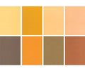 Skin / Earth Tone Craft Paper Pack of 48