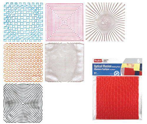 Rubbing Plates Optical Pack of 6