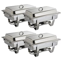 Olympia Milan Chafing Set 1/1 GN (4 Pack)