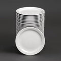 Bulk Buy Olympia Athena Narrow Rimmed Plates 226mm (36 Pack)