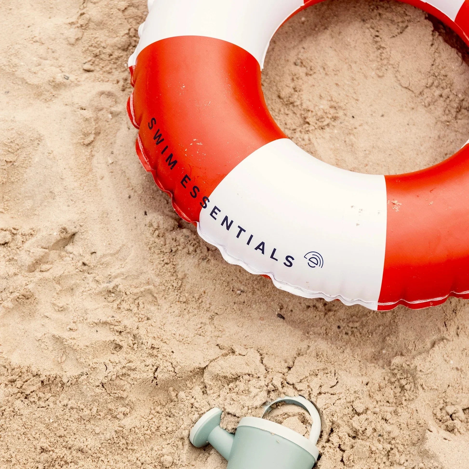 Swim Essentials Inflatable Swim Ring - Drift Red/White, 55 cm image 2