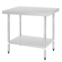 Vogue Stainless Steel Prep Table 900mm