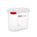 Araven Polypropylene 1/9 Gastronorm Containers With Lids 150mm (4 Pack)