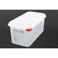 Araven Polypropylene 1/3 Gastronorm Containers With Lids 150mm (4 Pack)