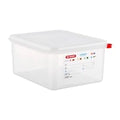 Araven Polypropylene 1/2 Gastronorm Containers With Lids 150mm (4 Pack)