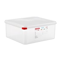 Araven Polypropylene 2/3 Gastronorm Containers With Lids 150mm (4 Pack)