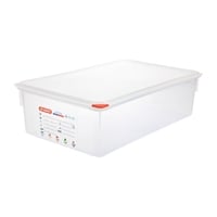 Araven Polypropylene 1/1 Gastronorm Containers With Lids 150mm (4 Pack)