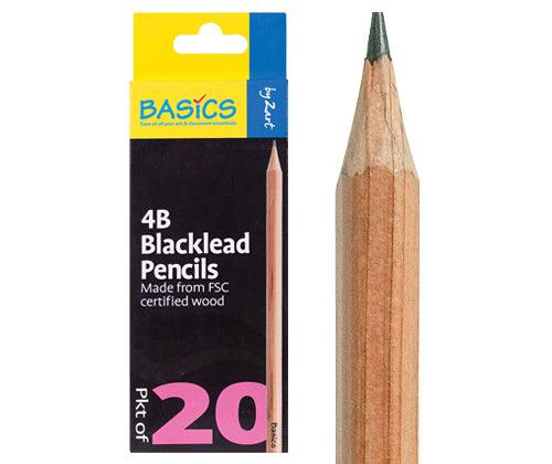 Zart Basics Blacklead Pencils Pack of 20 image 2