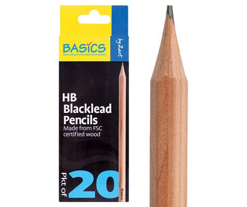 Zart Basics Blacklead Pencils Pack of 20 image 5