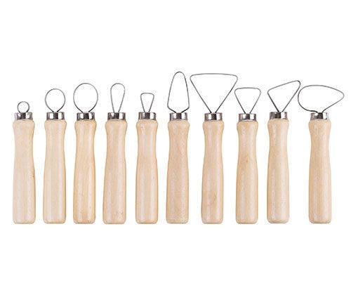 Basics Pottery Ribbon Loop Tools Pack of 10
