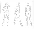 Fashion Croquis A3 Pack of 10