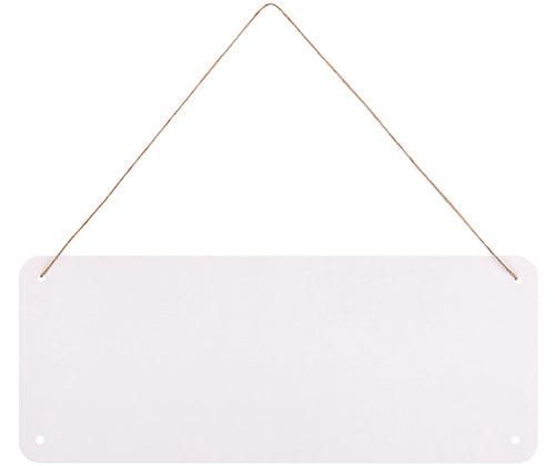 Hanging Signage Board White and Kraft image 3