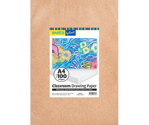 Classroom Drawing Paper by Zart A4 Pack of 100 image 3