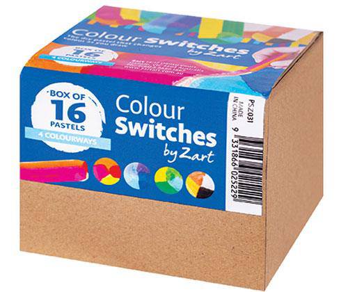 Pastel Colour Switches by Zart Pack of 16 image 4