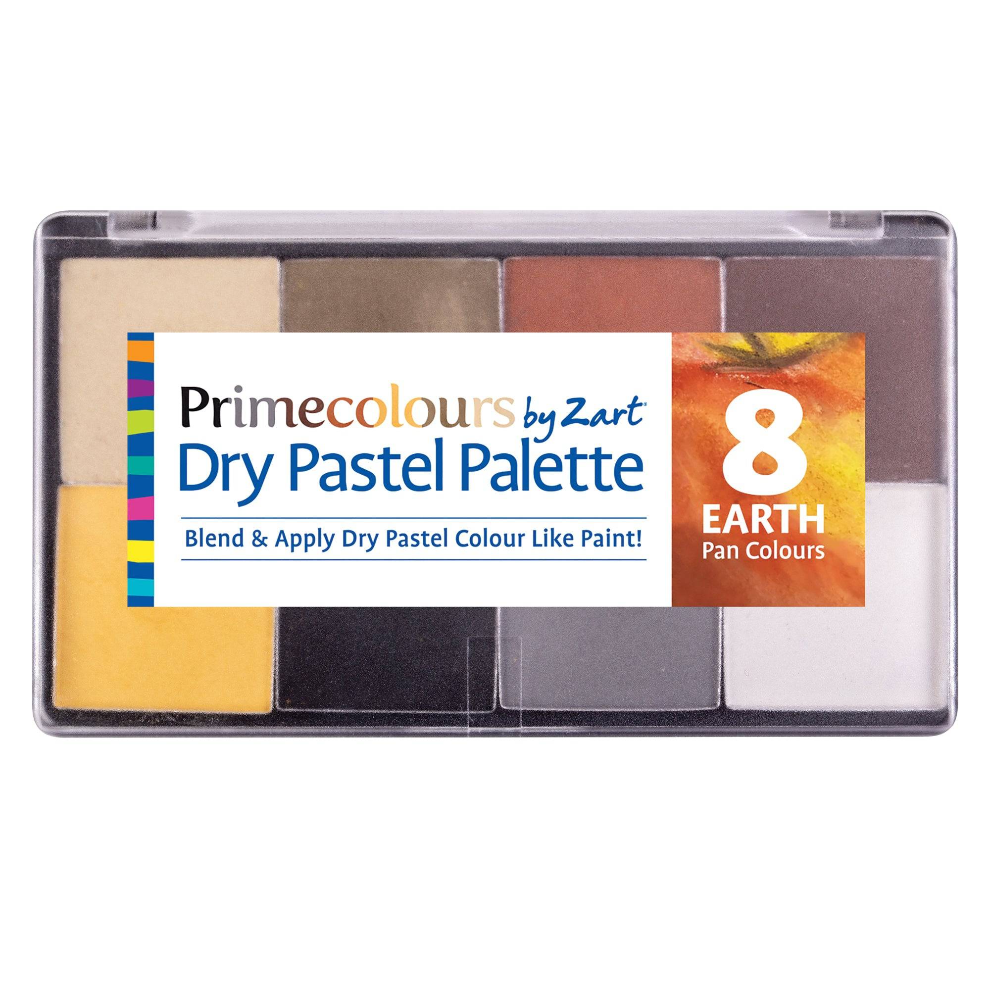 Pastels Palettes by Zart Earth Tones Pack of 8 image 2
