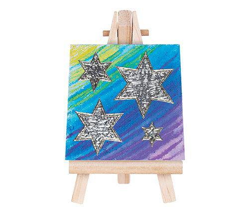 Wooden Easel Mini 10 x 12.5cm Pack of 10 image 4