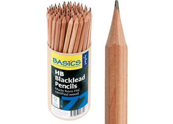 Zart Basics Blacklead HB Pencils Classpack of 72 image 3
