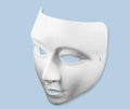 White Face Mask Lightweight Pack of 10