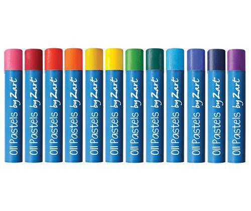 Basics Oil Pastels Cool and Warm Colours Pack of 48 image 3