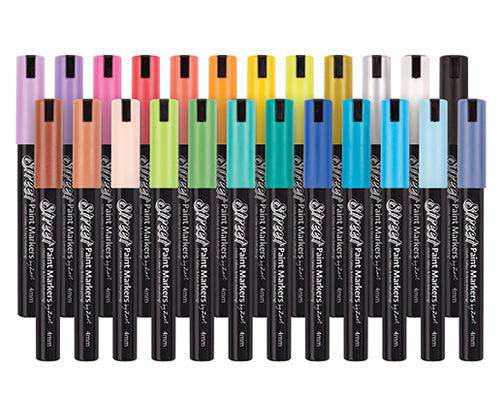 Street Paint Markers by Zart Pack of 24 image 2