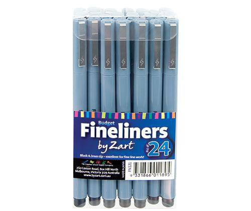 Budget Fineliner Pack of 24 image 2