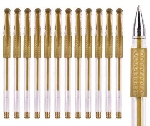 Zart Basics Gel Metallic Pens Pack of 12 image 4