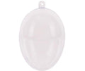 Plastic Egg Shape 80mm Pack of 10