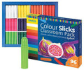 Slicks by Zart Colour Classpack Pack of 96
