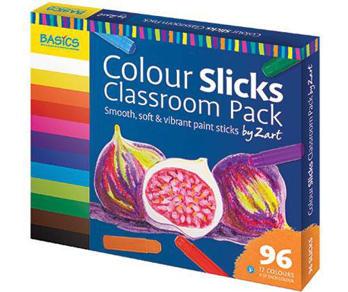 Slicks by Zart Colour Classpack Pack of 96 image 4