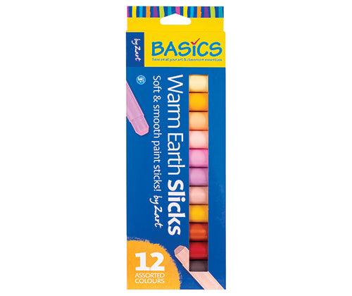 Slicks By Zart Warm Earth Set of 12 image 3