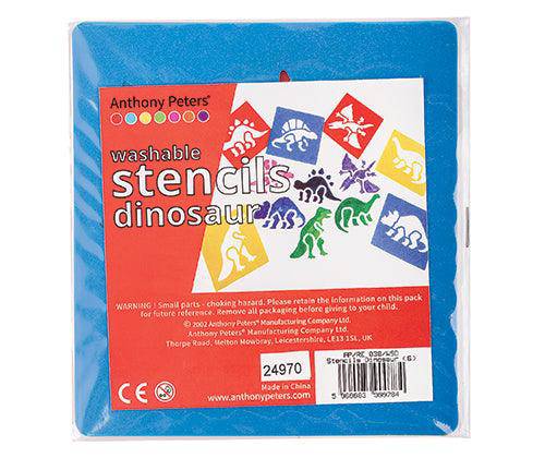 Dinosaur Stencils 15.2 x 15.2cm Pack of 6 image 6