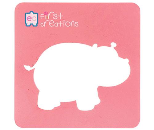 First Creations Animal Stencils Set of 4 image 4