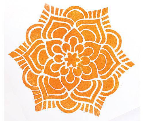 Mandala Stencils 15 x 15cm Pack of 6 image 4