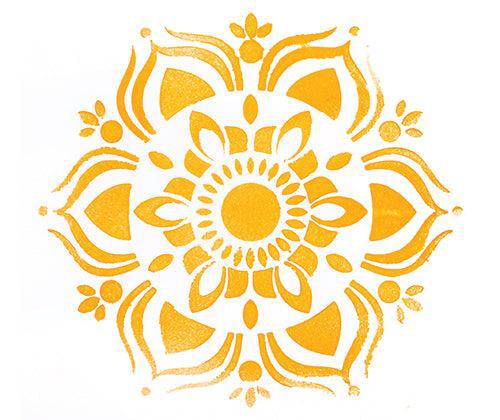 Mandala Stencils 15 x 15cm Pack of 6 image 5