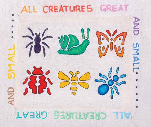 Minibeast Stencils 6.8 x 6.8cm Pack of 12 image 5