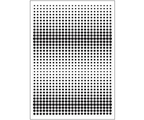 Pop Art Stencil Patterns by Zart Pack of 10 image 5