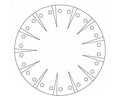 Cardboard Weaving Base Pack of 10
