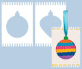 Cardboard Weaving Looms Baubles Pack of 12