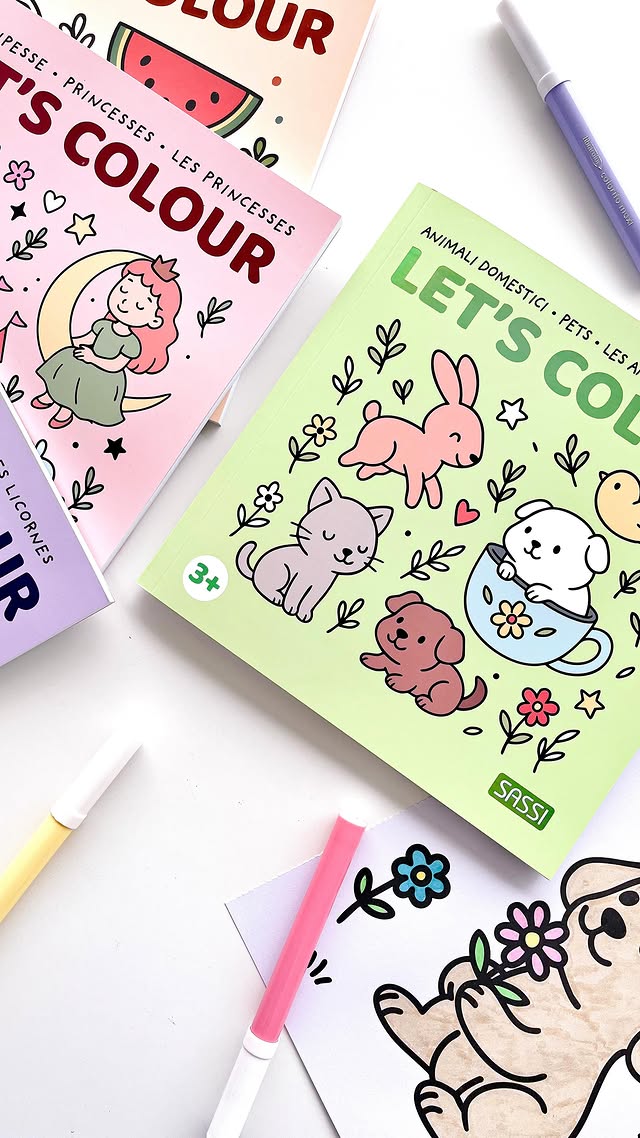Sassi Colouring Book Square - Food image 2