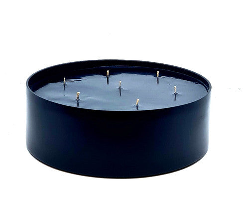 Sanjula Ancient Oud Seven-Wick Tin Candle 20 x 8cm