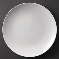 Olympia Whiteware Coupe Plate - 310mm (Box 6)