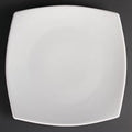 Olympia Whiteware Rounded Square Plates 305mm (6 Pack)