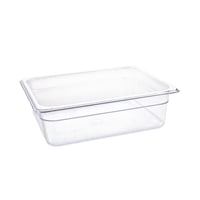 Vogue Clear Polycarbonate - GN 1/2 100mm