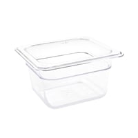 Vogue Clear Polycarbonate - GN 1/6 100mm