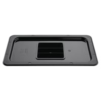 Vogue Black Polycarbonate 1/3 Gastronorm Lid
