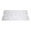 Vogue Clear Polycarbonate 1/1 Gastronorm Drainer Plate